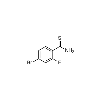 4-Bromo-2-fluorobenzothioamide