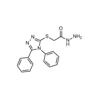 2-((4,5-Diphenyl-4H-1,2,4-triazol-3-yl)thio)acetohydrazide