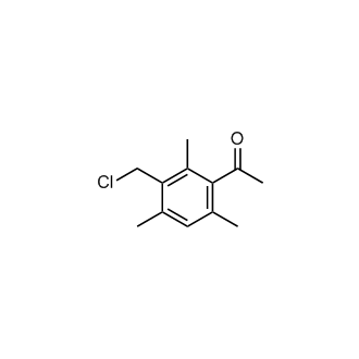 1-(3-(Chloromethyl)-2,4,6-trimethylphenyl)ethanone