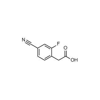 2-(4-Cyano-2-fluorophenyl)acetic acid