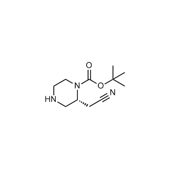 (R)-tert-Butyl 2-(cyanomethyl)piperazine-1-carboxylate