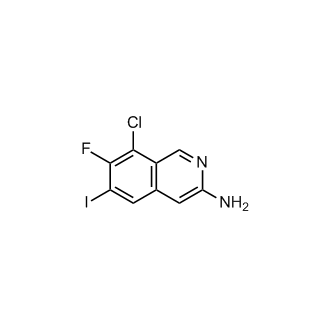 8-Chloro-7-fluoro-6-iodoisoquinolin-3-amine