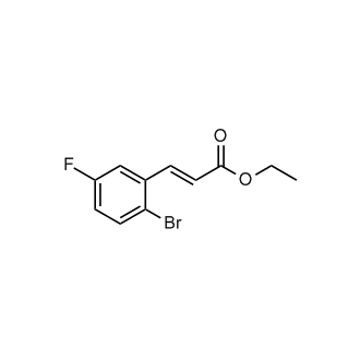 Ethyl (E)-3-(2-bromo-5-fluorophenyl)acrylate
