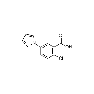 2-Chloro-5-(1H-pyrazol-1-yl)benzoic acid