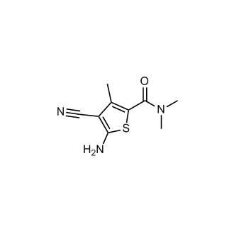 5-Amino-4-cyano-N,N,3-trimethylthiophene-2-carboxamide