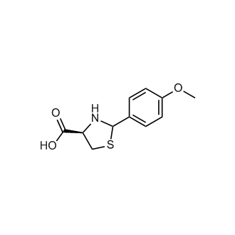 (4R)-2-(4-methoxyphenyl)thiazolidine-4-carboxylic acid