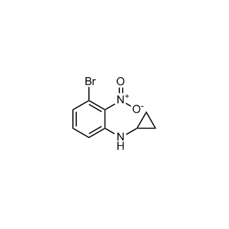 3-Bromo-N-cyclopropyl-2-nitroaniline