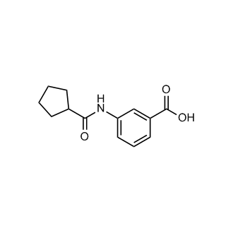 3-(Cyclopentanecarboxamido)benzoic acid
