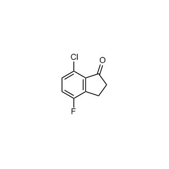 7-Chloro-4-fluoro-2,3-dihydro-1H-inden-1-one