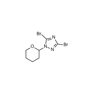 3,5-Dibromo-1-(tetrahydro-2H-pyran-2-yl)-1H-1,2,4-triazole
