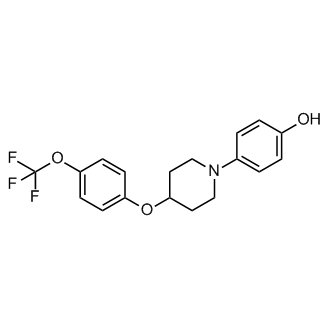 4-(4-(4-(Trifluoromethoxy)phenoxy)piperidin-1-yl)phenol