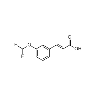 (E)-3-(3-(difluoromethoxy)phenyl)acrylic acid