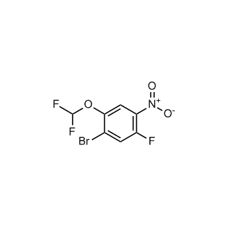 1-Bromo-2-(difluoromethoxy)-5-fluoro-4-nitrobenzene