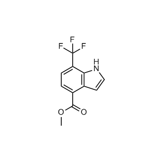 Methyl 7-(trifluoromethyl)-1H-indole-4-carboxylate