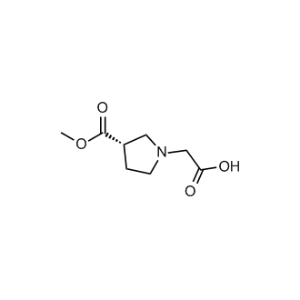 (S)-2-(3-(methoxycarbonyl)pyrrolidin-1-yl)acetic acid