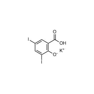 Potassium 2-carboxy-4,6-diiodophenolate