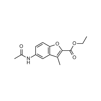 Ethyl 5-acetamido-3-methylbenzofuran-2-carboxylate