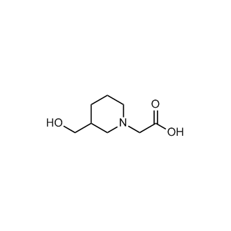 2-(3-(Hydroxymethyl)piperidin-1-yl)acetic acid