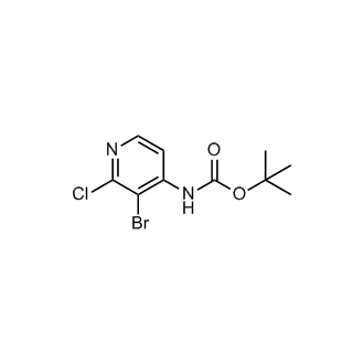 (3-Bromo-2-chloro-pyridin-4-yl)-carbamic acid tert-butyl ester