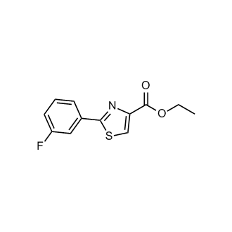 2-(3-Fluoro-phenyl)-thiazole-4-carboxylic acid ethyl ester