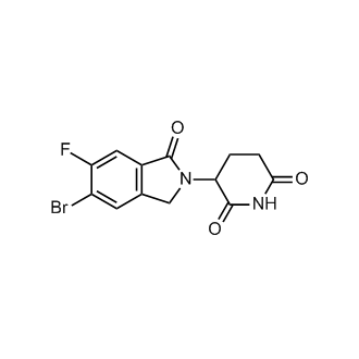 3-(5-Bromo-6-fluoro-1-oxoisoindolin-2-yl)piperidine-2,6-dione