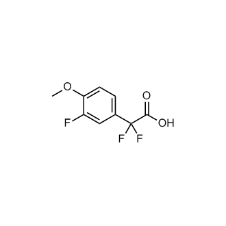 2,2-Difluoro-2-(3-fluoro-4-methoxyphenyl)acetic acid