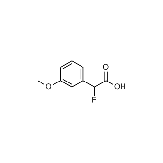 2-Fluoro-2-(3-methoxyphenyl)acetic acid