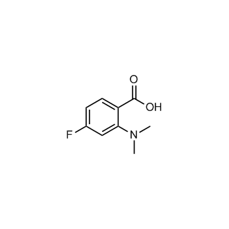 2-(Dimethylamino)-4-fluorobenzoic acid