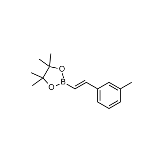 (E)-4,4,5,5-tetramethyl-2-(3-methylstyryl)-1,3,2-dioxaborolane