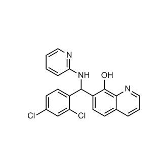 7-((2,4-Dichlorophenyl)(pyridin-2-ylamino)methyl)quinolin-8-ol