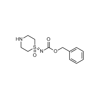 Benzyl (1-oxidothiomorpholin-1-ylidene)carbamate