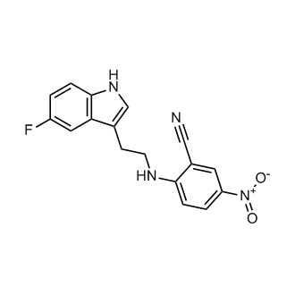 2-((2-(5-Fluoro-1H-indol-3-yl)ethyl)amino)-5-nitrobenzonitrile