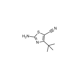 2-Amino-4-(tert-butyl)thiazole-5-carbonitrile