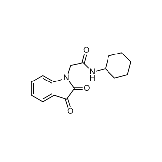 N-cyclohexyl-2-(2,3-dioxoindolin-1-yl)acetamide
