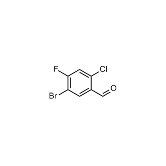 5-Bromo-2-chloro-4-fluorobenzaldehyde