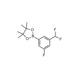 2-(3-(Difluoromethyl)-5-fluorophenyl)-4,4,5,5-tetramethyl-1,3,2-dioxaborolane