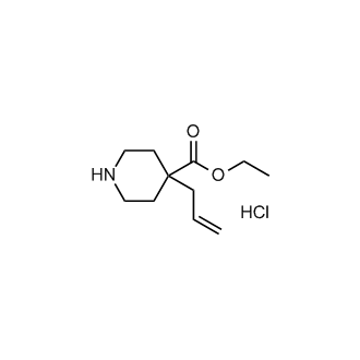 Ethyl 4-allylpiperidine-4-carboxylate hydrochloride