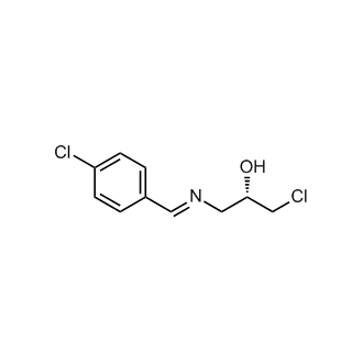 (S)-1-Chloro-3-((4-chlorobenzylidene)amino)propan-2-ol
