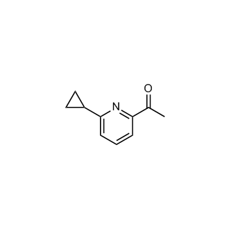 1-(6-Cyclopropylpyridin-2-yl)ethanone