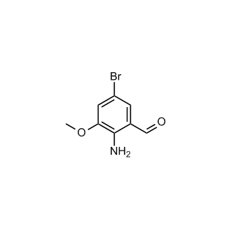 2-Amino-5-bromo-3-methoxybenzaldehyde