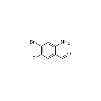 2-Amino-4-bromo-5-fluorobenzaldehyde