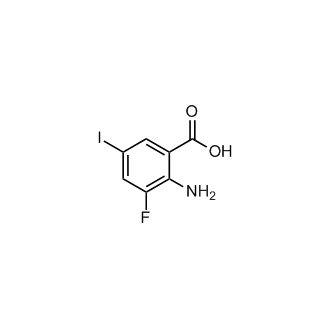 2-Amino-3-fluoro-5-iodobenzoic acid