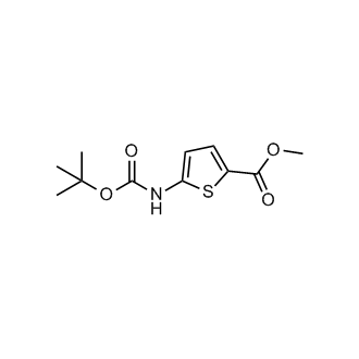 Methyl 5-((tert-butoxycarbonyl)amino)thiophene-2-carboxylate