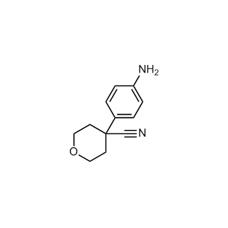4-(4-Aminophenyl)tetrahydro-2H-pyran-4-carbonitrile