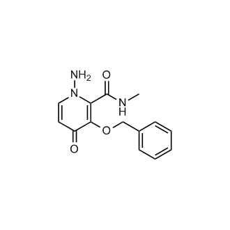 1-Amino-3-(benzyloxy)-N-methyl-4-oxo-1,4-dihydropyridine-2-carboxamide