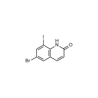 6-Bromo-8-iodoquinolin-2(1H)-one