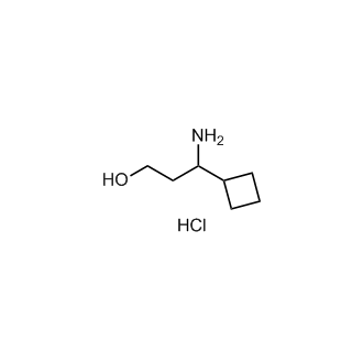 3-Amino-3-cyclobutylpropan-1-ol hydrochloride