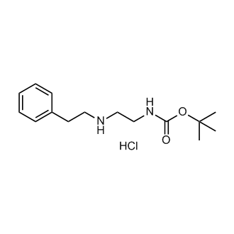 tert-Butyl (2-(phenethylamino)ethyl)carbamate hydrochloride