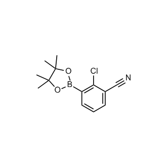 2-Chloro-3-(4,4,5,5-tetramethyl-1,3,2-dioxaborolan-2-yl)benzonitrile