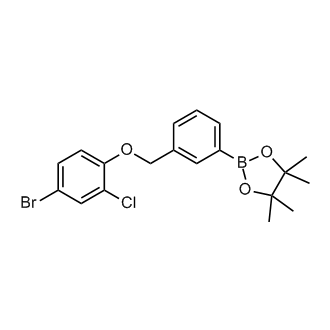 2-(3-((4-Bromo-2-chlorophenoxy)methyl)phenyl)-4,4,5,5-tetramethyl-1,3,2-dioxaborolane